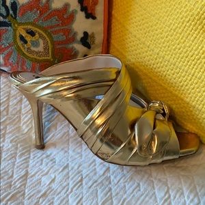 COPY - Zara gold heels